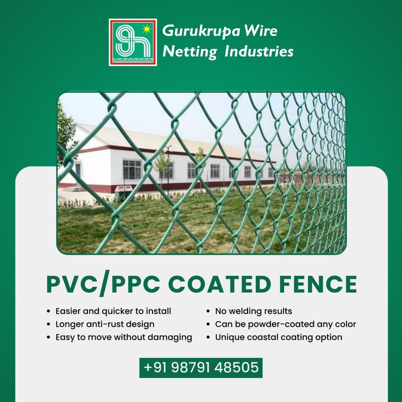 Creative designed by Logam Digital for Gurukrupa Wire Netting Industries