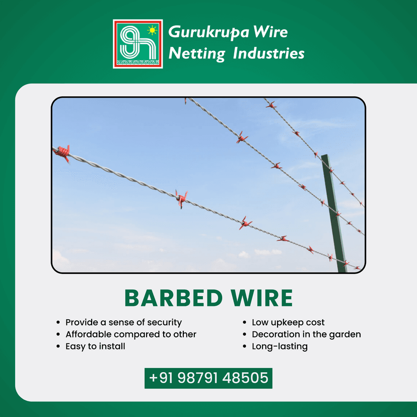 Creative designed by Logam Digital for Gurukrupa Wire Netting Industries