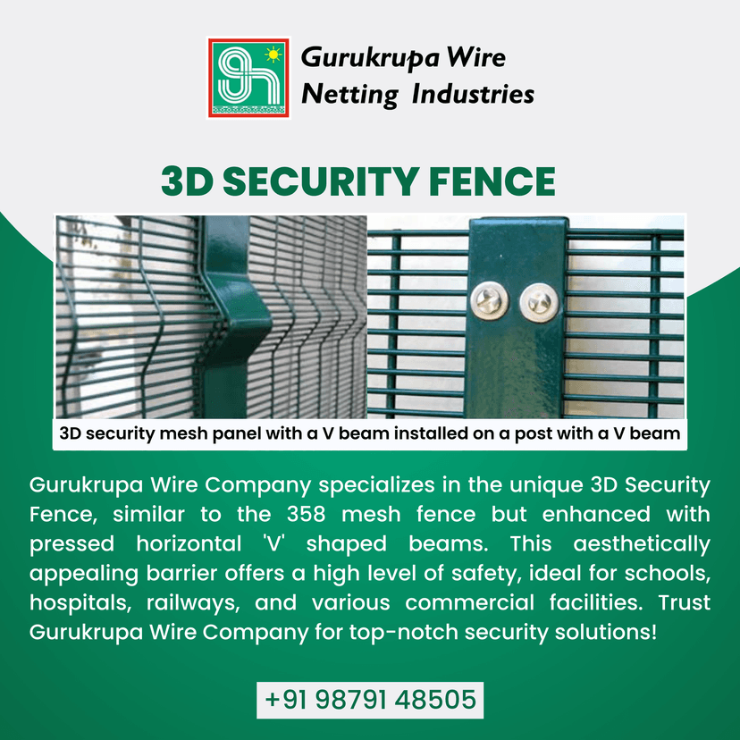 Creative designed by Logam Digital for Gurukrupa Wire Netting Industries