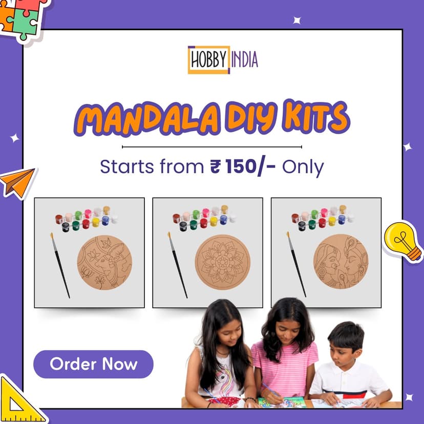 Creative designed by Logam Digital for Hobby India