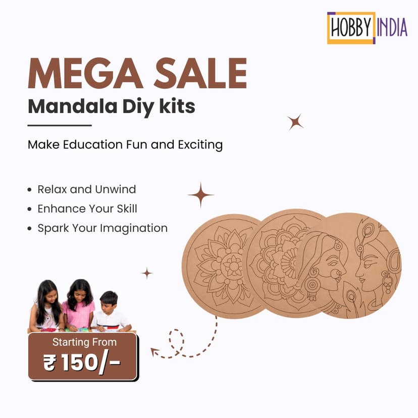 Creative designed by Logam Digital for Hobby India