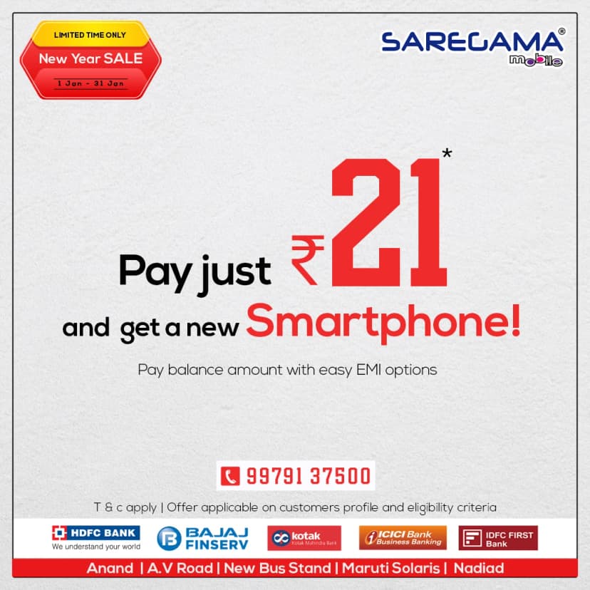Creative designed by Logam Digital for Saregama Mobile