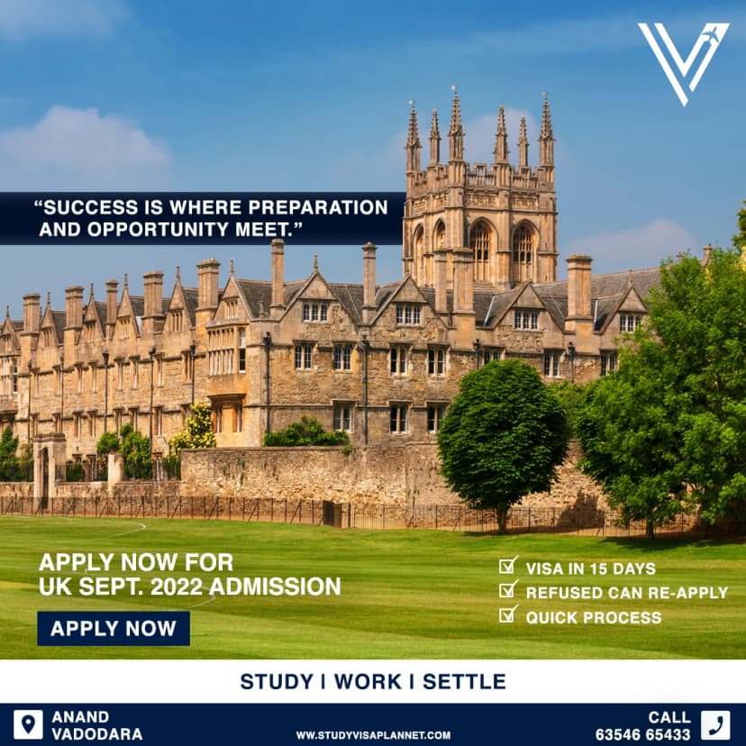 Creative designed by Logam Digital for Study Visa Planet